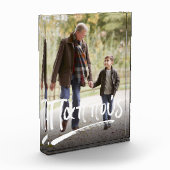 Bloc Photo Grand-père grec Pappou (Gauche)