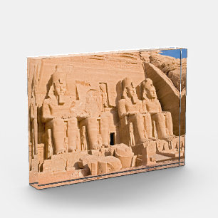 Bloc Photo Grand Temple d'Abou Simbel - Ramses II - Egypte