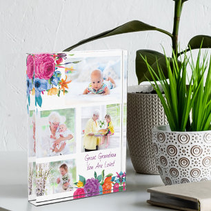 Bloc Photo Grande grand-mère Tu es amoureuse d'une florale v