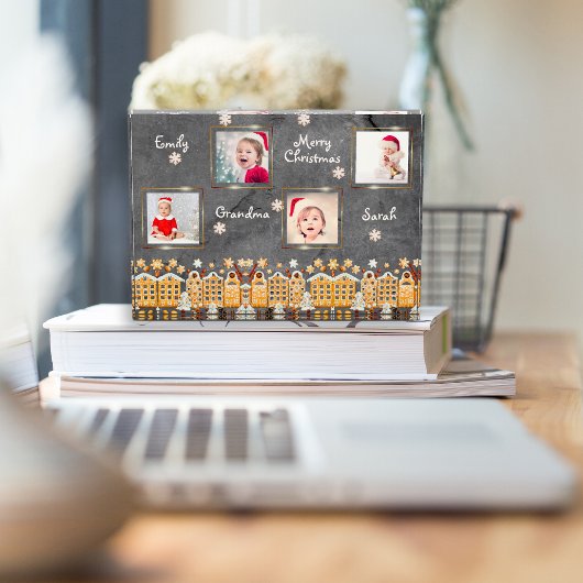 Bloc Photo Grandma Christmas Ginger Cookie Grille photo Colla