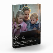 Bloc Photo Grandma Citation Moderne Cool amusant (Gauche)