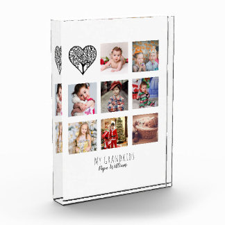 BLOC PHOTO GRANDPA PHOTO COLLAGE CADEAU FIER GRANDAD