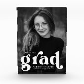 Bloc Photo Gras Typographie Blancs Graduation (Devant)