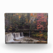 Bloc Photo Great Falls of Tinkers Creek à l'automne (Devant)