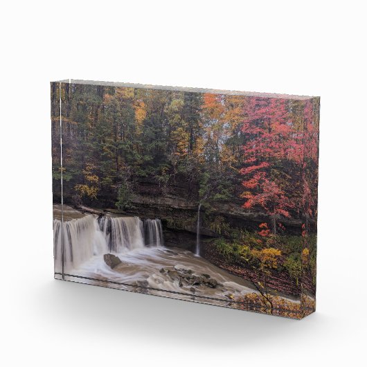 Bloc Photo Great Falls of Tinkers Creek à l'automne (Droite)