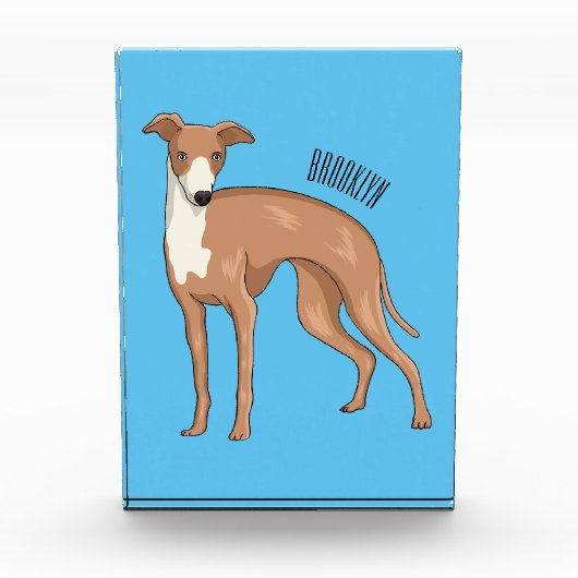 Bloc Photo Greyhound dog (Devant)