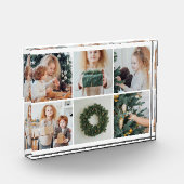 Bloc Photo Grille simple et minimale (Gauche)