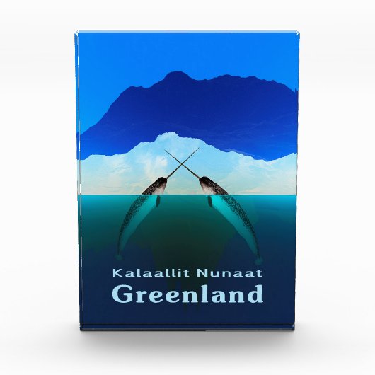 Bloc Photo Groenland - Narwhal (Devant)