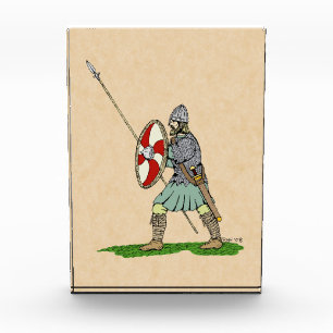 Bloc Photo Guerrier médiéval anglais/saxon