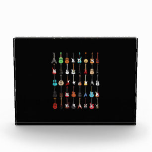 Bloc Photo Guitarist Guitar Musical Instrument Rock and Roll