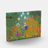 Bloc Photo Gustav Klimt - Jardin des fleurs (Gauche)