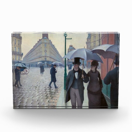 Bloc Photo Gustave Caillebotte - Paris Street ; Rainy Day (Devant)