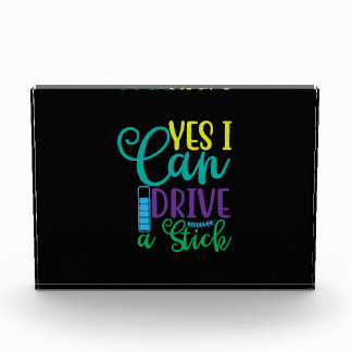Bloc Photo Halloween Gift Yes I Can Drive A Stick