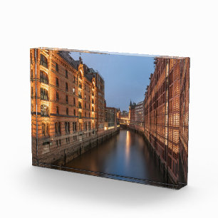 Bloc Photo Hambourg Allemagne
