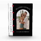 Bloc Photo Happy Valentines jour moderne design romantique ph (Devant)
