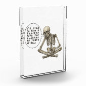 Bloc Photo Healthy Life Can Wait Skeleton (Gauche)