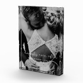 Bloc Photo Heureux à jamais mariage mignon et fantaisiste (Droite)