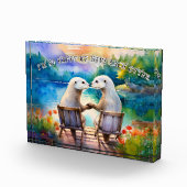 Bloc Photo Heureux que nous ayons chaque Otter (Droite)