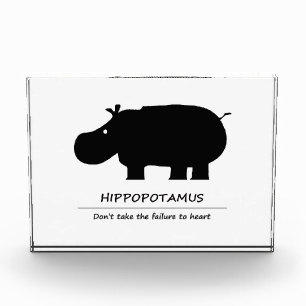 Bloc Photo hippopotame