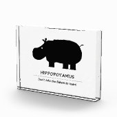 Bloc Photo hippopotame (Droite)