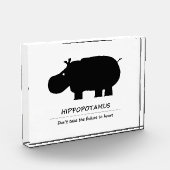 Bloc Photo hippopotame (Gauche)
