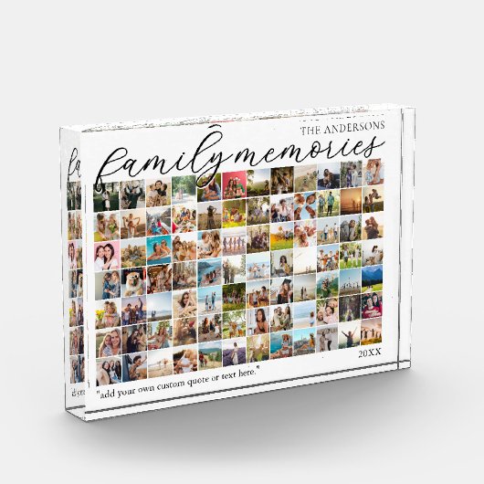 Bloc Photo Histoires de famille Personnalisé 84 Collage d'ima (Gauche)