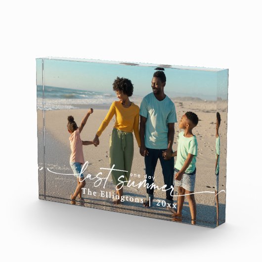 Bloc Photo Histoires de famille personnalisées Un jour Dernie (Droite)