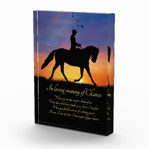 Bloc Photo Horse Sympathy Memorial Dressage spirituel