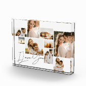 Bloc Photo I Love You Modern Simple Collage 9 Multi Photo (Droite)