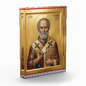 Bloc Photo icône orthodoxe de saint Nicolas (Gauche)
