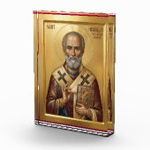Bloc Photo icône orthodoxe de saint Nicolas (Droite)