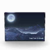 Bloc Photo Icy Planet, Lune gelée (Devant)