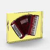Bloc Photo Illustration d'accordion (Gauche)