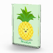 Bloc Photo Illustration d'ananas mignon (Droite)