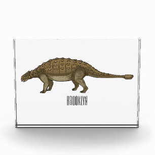 Bloc Photo Illustration d'Ankylosaurus