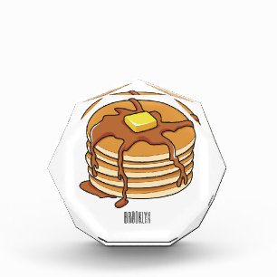 Bloc Photo Illustration de dessin animé de Pancake