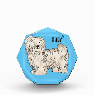 Bloc Photo Illustration de dessin de chien de Havan