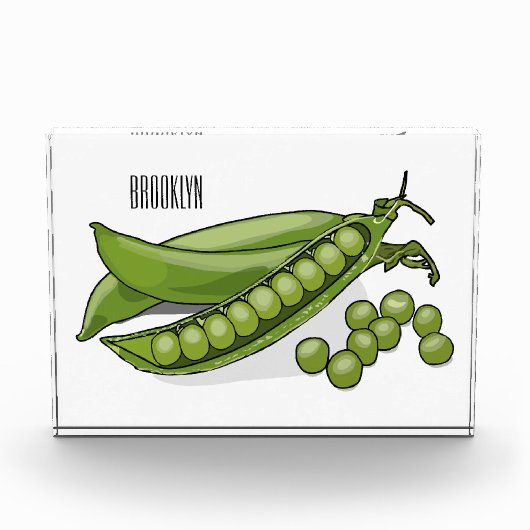 Bloc Photo Illustration de dessin de pois (Devant)