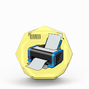 Bloc Photo Illustration de dessin d'imprimante