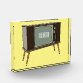 Bloc Photo Illustration de dessin télévisé (Gauche)