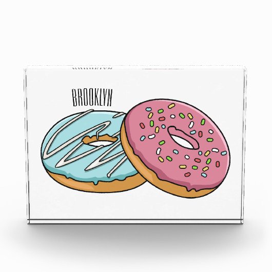 Bloc Photo Illustration de Donut (Devant)