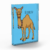 Bloc Photo Illustration de dromadaire (Gauche)