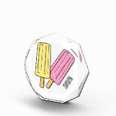 Bloc Photo Illustration de Ice pop (Droite)
