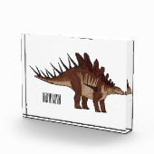 Bloc Photo Illustration de Kentrosaurus (Droite)