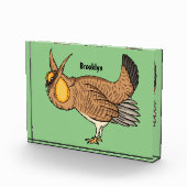 Bloc Photo Illustration de la bande dessinée de poulet de pra (Droite)