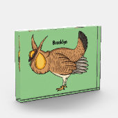 Bloc Photo Illustration de la bande dessinée de poulet de pra (Gauche)