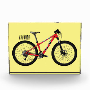 Bloc Photo Illustration de la bande dessinée de vélo