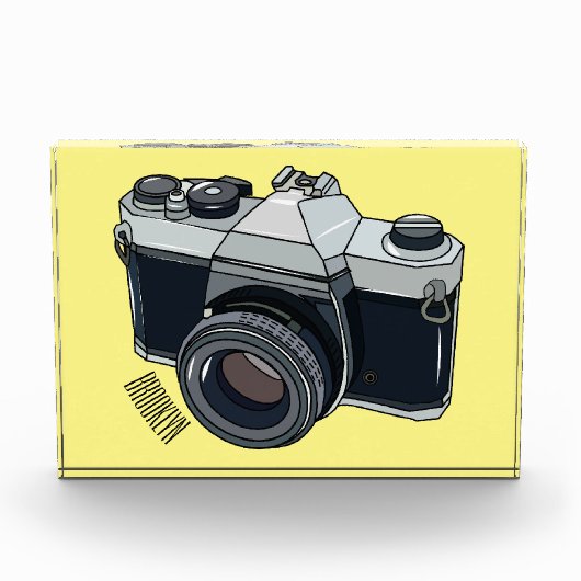 Bloc Photo Illustration de la caméra (Devant)