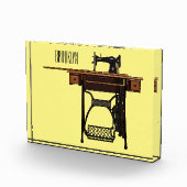 Bloc Photo Illustration de la machine à coudre (Droite)