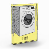 Bloc Photo Illustration de la machine à laver (Gauche)